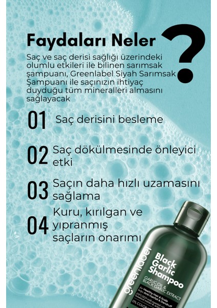 Siyah Sarımsak Özlü Parabensiz Tuzsuz Dökülme Ve Kepek Karşıtı Şampuan 400ml modelleri