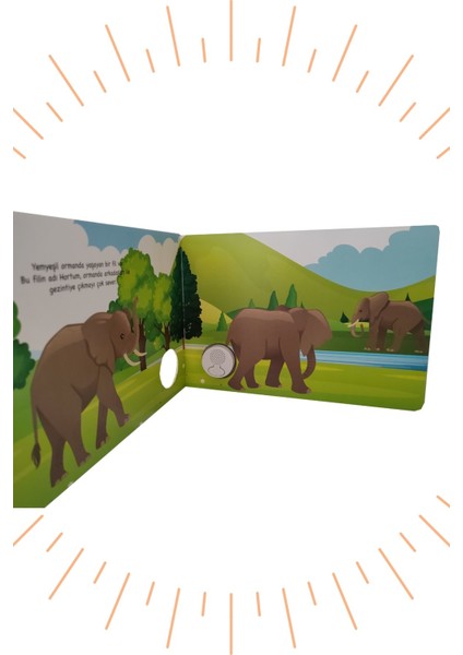 Sesli Kitap Hayvanlar 3lü Inek-Fil-At fırsatları