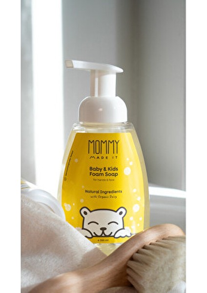 Çocuk Köpük El Sabunu Hassas Ciltler İçin 350 ml Doğal İçeriklerle