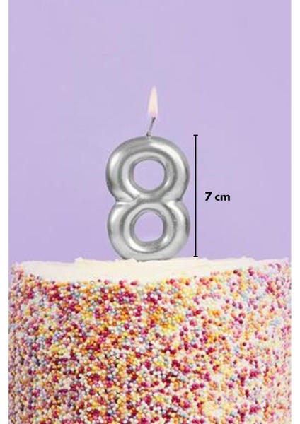 Gümüş 8 Rakamı Mum fiyatları
