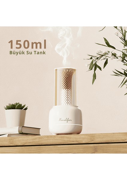 Hava Nemlendirici Buhar Makinesi ve Aroma Difüzörü