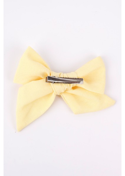 Sarı Fiyonk Kız Çocuk Klips Toka