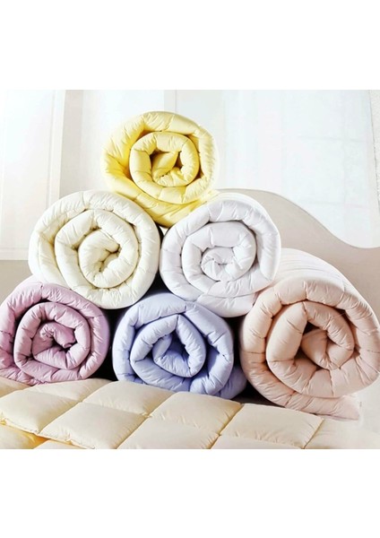 Ranforce Pamuk Kumaş Tek Kişilik Silikon Yorgan-Pembe fiyatları