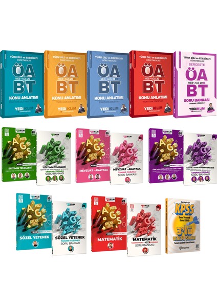 2026 Meb Ags Öabt Türk Dili ve Edebiyatı Konu Anlatımı-Soru Bankası-Ags Ders Notu ve Soru Bankası