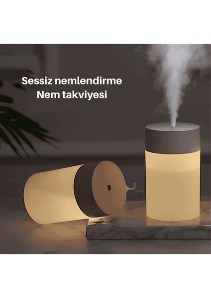 Mini Rgb Hava Nemlendirici Ultra Sessiz