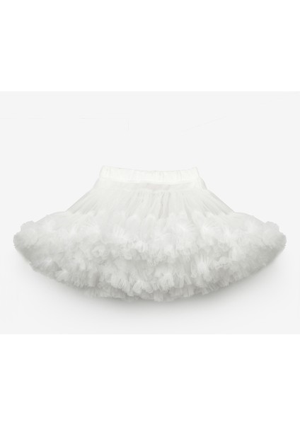 Beyaz Kız Çocuk Tütü Etek - Bonita