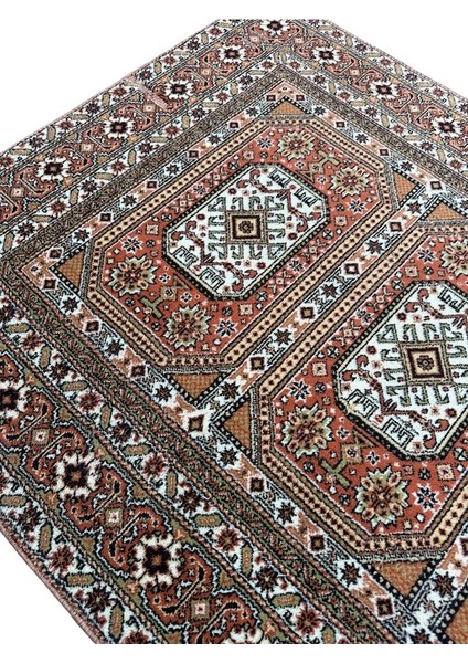 Saray Halı Klasik 93X191 Hatalı 412-G Kiremit Krem Yolluk Kiremit fırsatları
