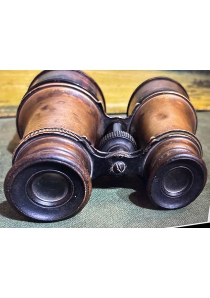 Antika Pirinç Dürbün Kapalı Halde 11 cm Boyunda fırsatları