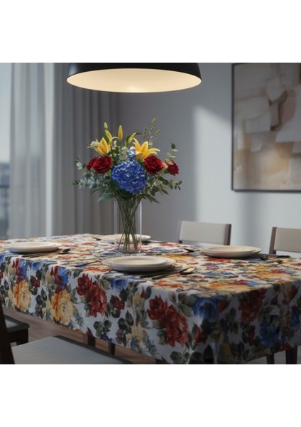 Yüksek Kaliteli Baskılı Yıkanabilir Mutfak Bahçe Piknik Masa Örtüsü modelleri