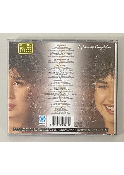Sezen Aksu Ağlamak Güzeldir CD (Orijinal 1994 Dönem Baskı Sarı Bandrol Cd) modelleri