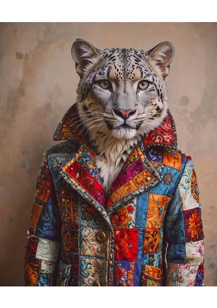 Hippi Kaplan 1 Ev Duvar Salon Güzellik Salonu Ofis Dükkan Dekarasyon Kanvas Tablo fiyatları