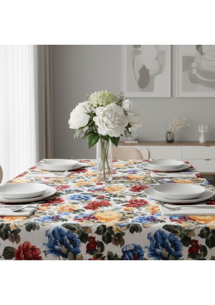 Yüksek Kaliteli Baskılı Yıkanabilir Mutfak Bahçe Piknik Masa Örtüsü