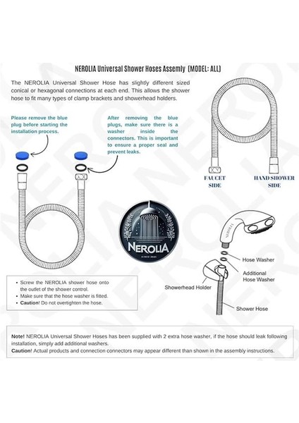 -150CM Siyah Pvc Duş Hortumu/ultra Dayanıklı Duş Spirali