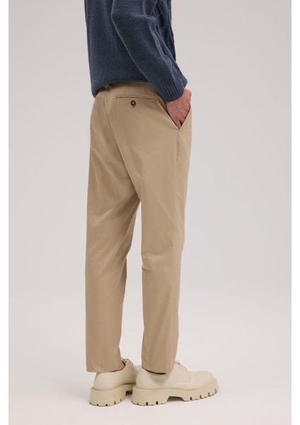 Vizon Comfort Fit Yan Cep Pamuklu Kanvas Pantolon fırsatları