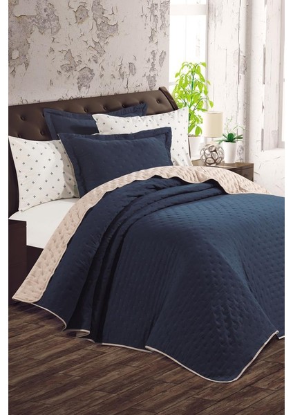 Washed Soft Çift Taraflı 6 Parça Çeyiz Seti Yeşil