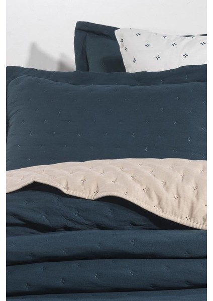 Washed Soft Çift Taraflı 6 Parça Çeyiz Seti Yeşil modelleri