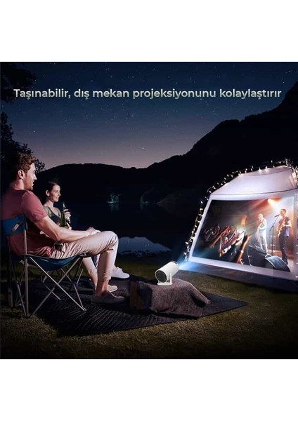 HY300 Pro Ultra HD Android & Ekran Yansıtmalı Projeksiyon Cihazı