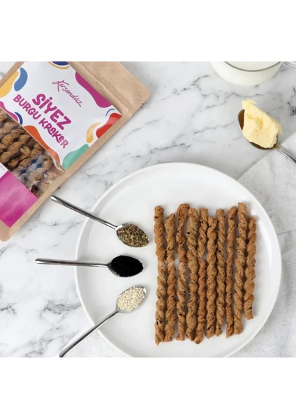 Siyez Burgu Kraker - 100 G modelleri