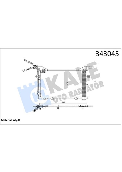 Klıma Radyatoru Mercedes E-Class W210 S210