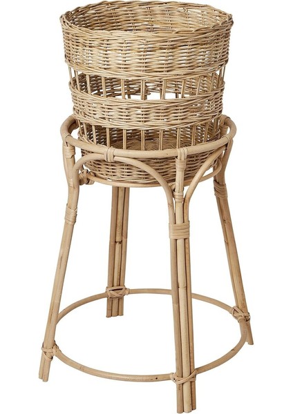 Çiçeklik, Rattan, 66 cm