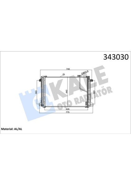 Klıma Radyatoru Mercedes W204 S204 C204 C218 W212 A207 C207 X204