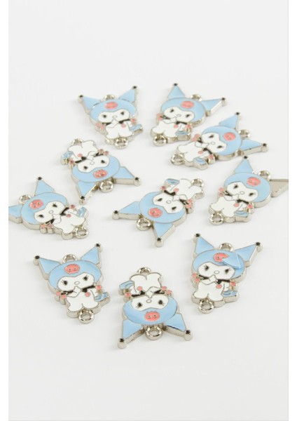 Wizard Çzgflm Çift Kulplu Mineli Bileklik ve Kolye Ucu Aparatı 1 Adet-Açık Mavi fiyatları