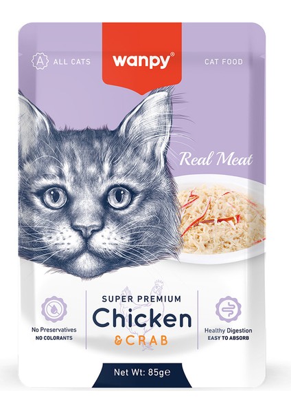 Süper Set 2'li Yengeç ve Morina Yaş Kedi Maması. fiyatları