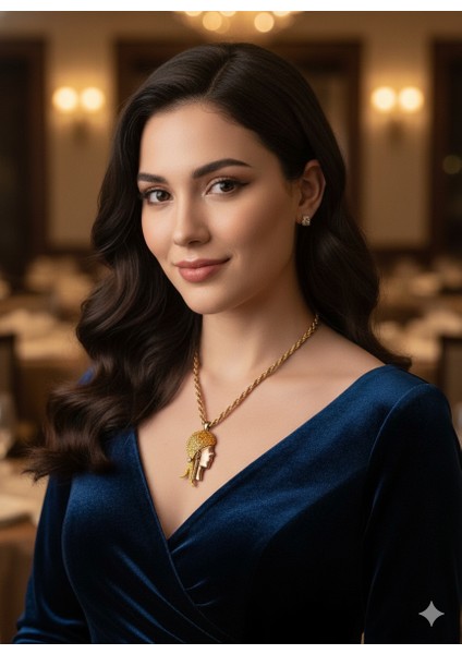 Bohem Ruhu Yansıtan Özel Tasarım Kadın Kolye