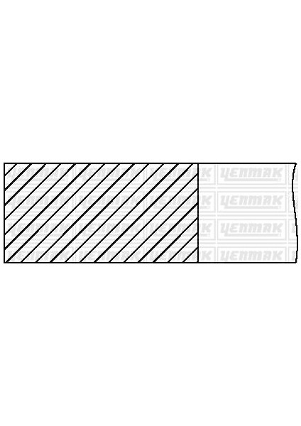 Motor Segmanı R12 1400 76.00 Çap Std