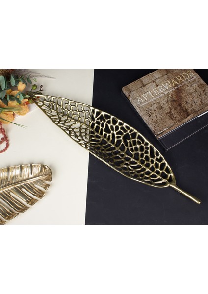 Thebıs 2lı Tabak Setı Gold 78 - 61 cm