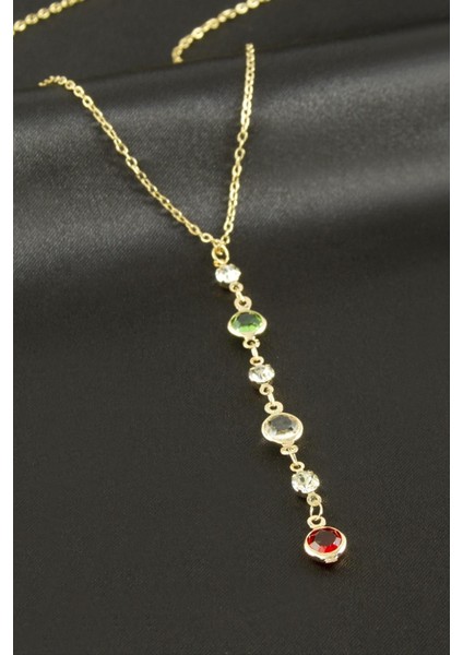 Wizard Kristal Taşlı Y Kolye-Sarı fiyatları