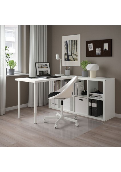 Kitaplıklı Çalışma Masası, Beyaz, 77X139X147 cm modelleri