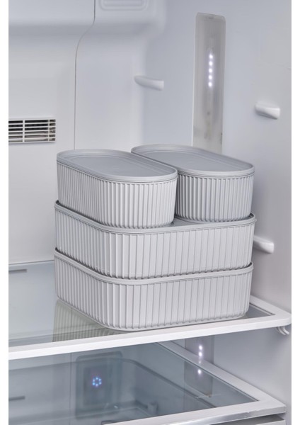 5 Parça Gri Taşınabilir 17 Lt. Piknik Seti ve Saklama Kapları modelleri