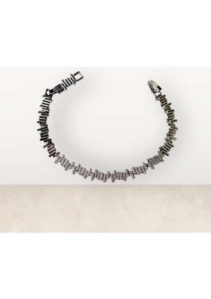 Vıp Seri Gümüş Renk 4’lü Çelik Bileklik & Şahmeran Seti - Kararma Yapmaz fiyatları