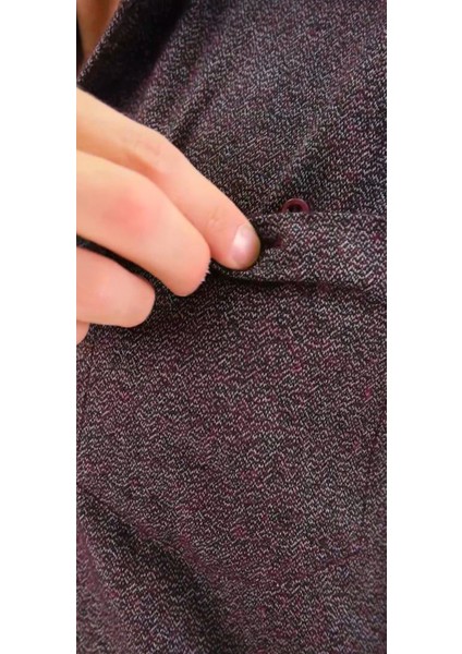 Erkek Mürdüm Kumlu Kışlık Cepli Klasik Kesim Yaka Düğmeli Gömlek fırsatları