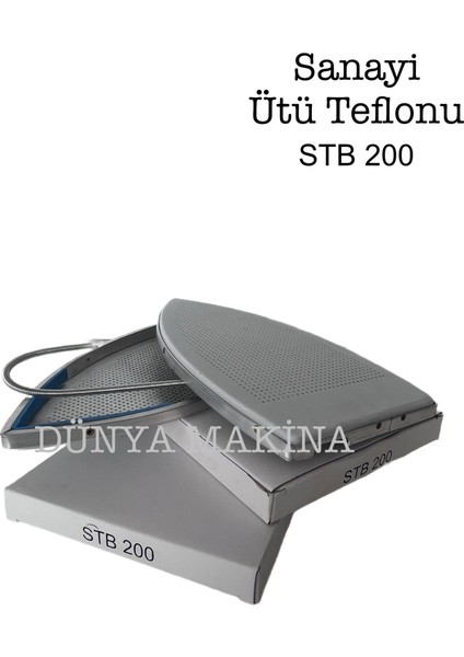 Stb 200 Sanayi Tipi Ütü Altı Alüminyum Teflon