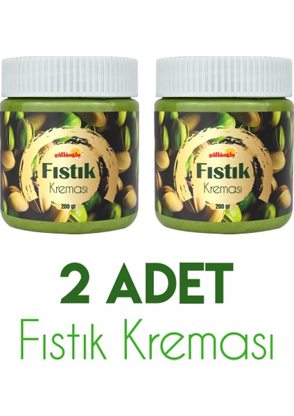 Antep Fıstık Kreması 200 Gr- 200 x 2 Adet