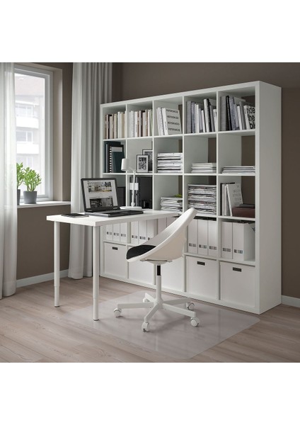 Kitaplıklı Çalışma Masası, Beyaz, 182X139X182 cm fiyatları