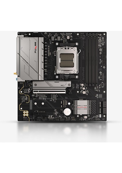 Sapphıre Anakart Amd Am5 Matx Pulse B850M Wıfı 52123-04-40G