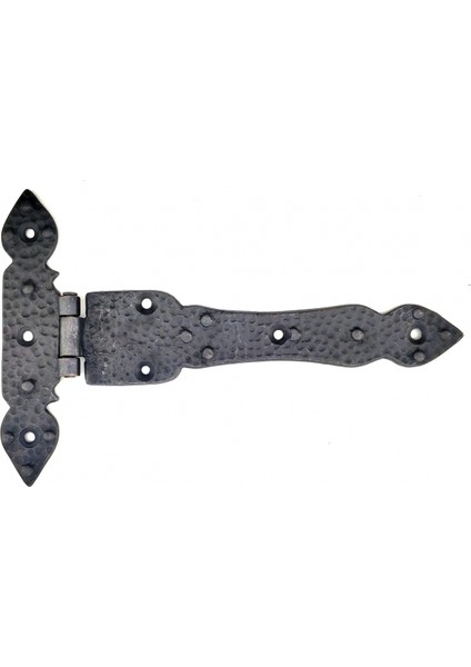 Antika Tarz Dekoratif Pirinç Kuyruklu Düğmeli Menteşe No3 - 155X240 Mm, Oksit