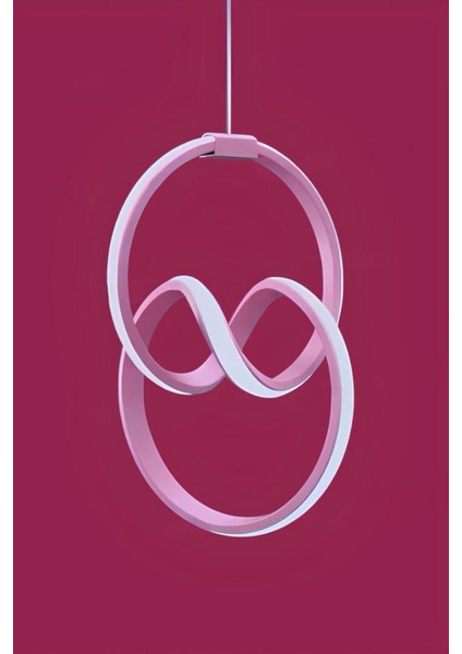 Eva Pembe Kumandalı 3 Renk Modern Sarkıt LED Avize indirimleri