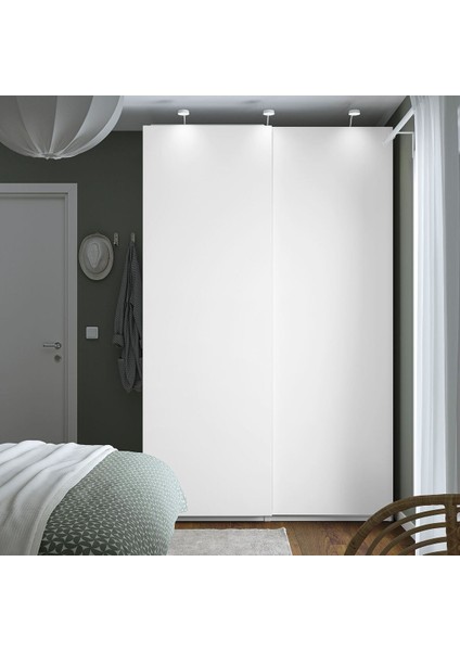 Pax Sürgü Kapaklı Gardırop, Beyaz, 150X66X236 cm modelleri