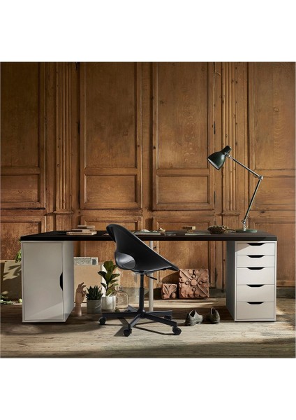 Çalışma Masası, Venge-Beyaz, 200X60 Cm, Lagkapten, Adıls modelleri