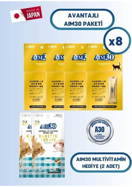 Supplement 8'li Avantajlı Paket 2 Multivitamin Hediyeli