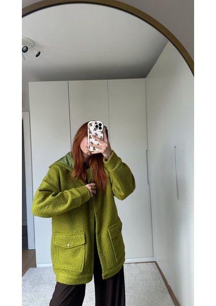 Orijinal Marka Kısa Kalın Astarlı Teddy Kaban Mont Ceket Ithal Kumaş fiyatları