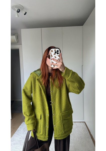 Orijinal Marka Kısa Kalın Astarlı Teddy Kaban Mont Ceket Ithal Kumaş modelleri