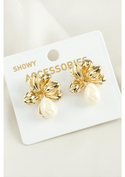 Çiçek Damla Trend Inci Küpe fiyatları