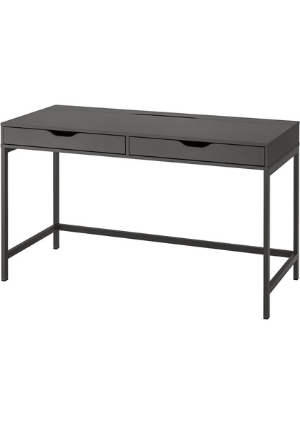 Çalışma Masası, Koyu Gri, 132X58 cm