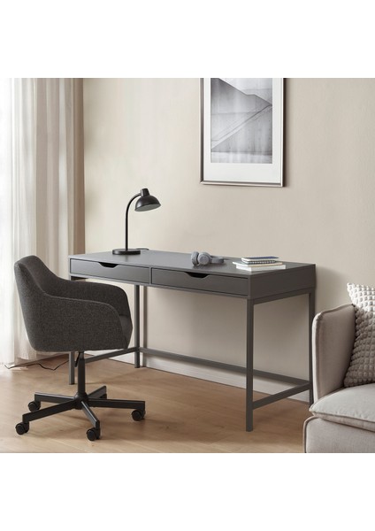 Çalışma Masası, Koyu Gri, 132X58 cm modelleri