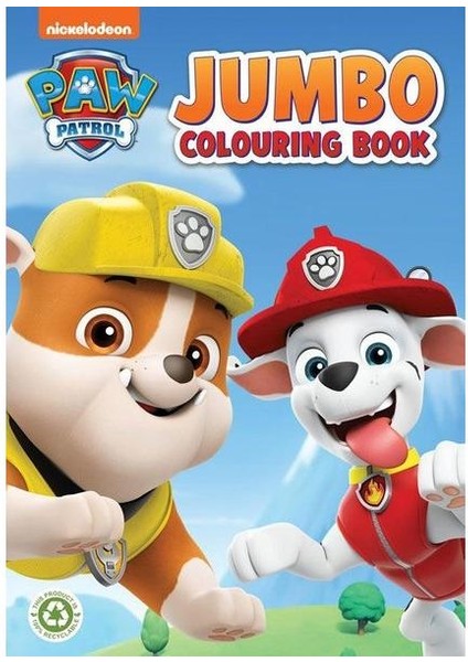 Paw Patrol Jumbo Colouring Book